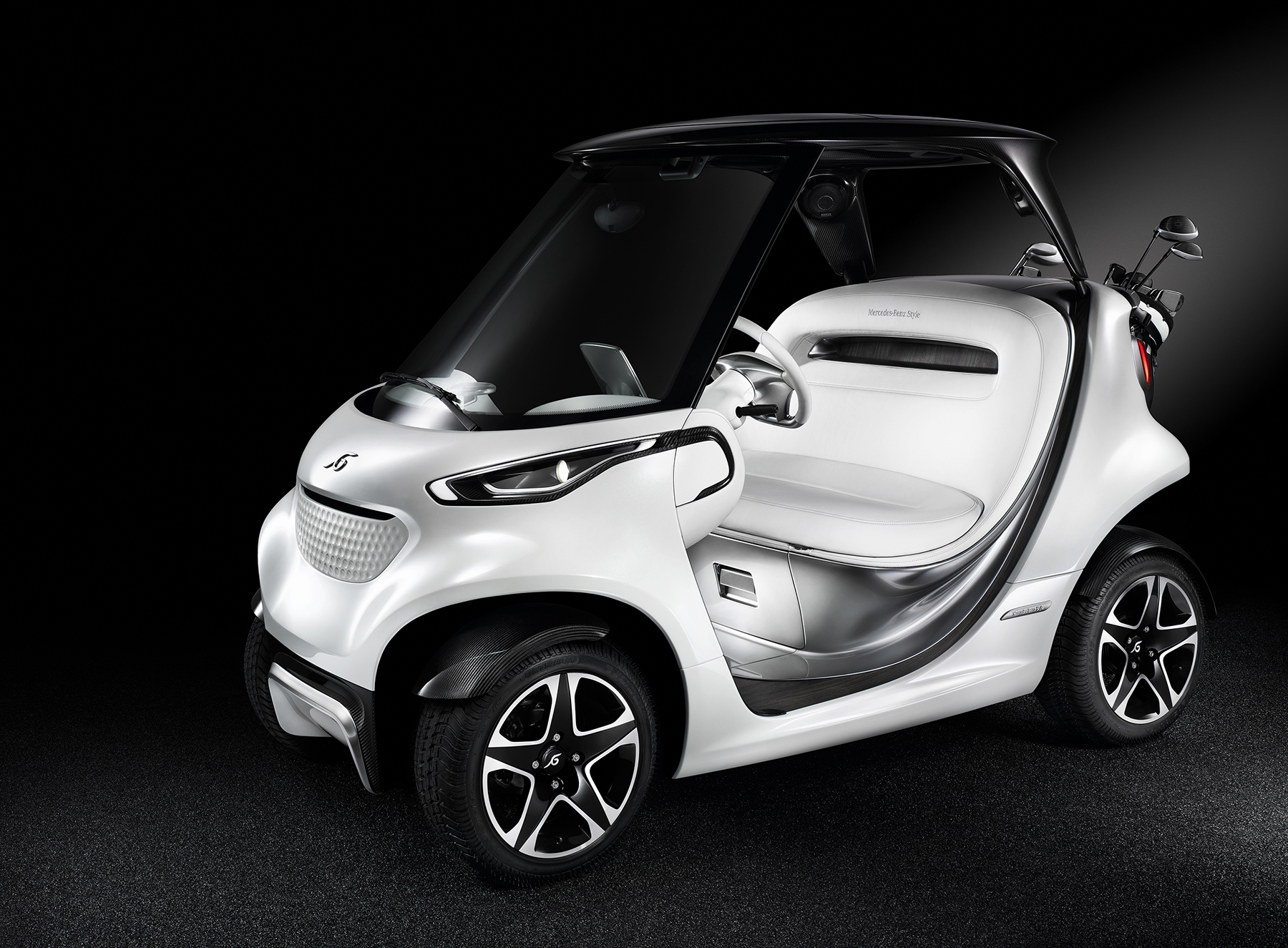 affix Rustiek Bewust Garia Golf Cart voor Mercedes-Benz | Invest-Mobile, Garia invoerder Benelux  & Monaco